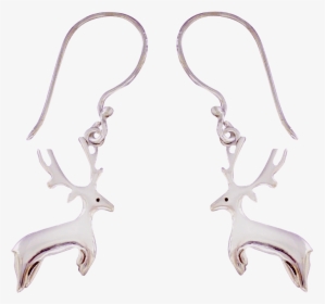 Transparent Christmas Antlers Png - Earrings, Png Download, Free Download