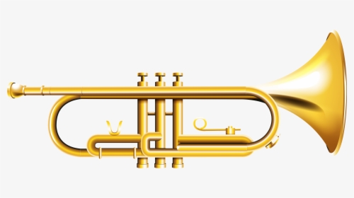Trumpet Transparent Png Clipart - Trumpet Clipart Transparent Background, Png Download, Free Download
