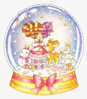 C Snow Globe By - Cartoon, HD Png Download, Free Download