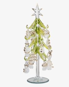 Hanging Ornament Png - Glass Christmas Tree With Hanging Ornaments, Transparent Png, Free Download