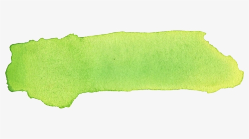 Green Watercolor Brush Png, Transparent Png, Free Download