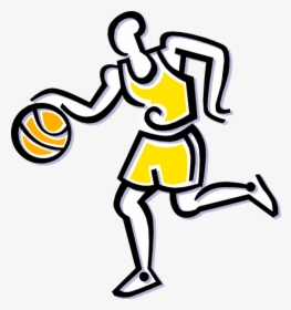 Vector Illustration Of Sport Of Basketball Game Player - Happy Fathers Day Basketball, HD Png Download, Free Download