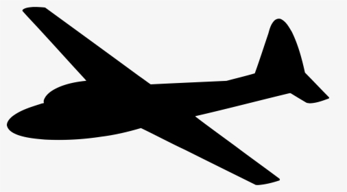 Gallery Of Ww2 Plane Silhouette 15 Clip Art Airplane - Airplane Silhouette, HD Png Download, Free Download