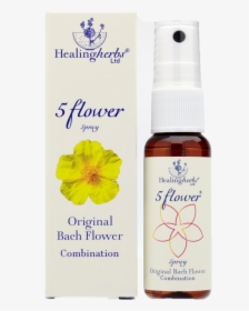 Five Flower Rescue Remedy Spray Floral De Bach 25ml - Impatiens, HD Png Download, Free Download