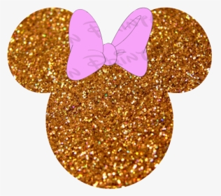 Glitter Mickey Mouse Head, HD Png Download, Free Download