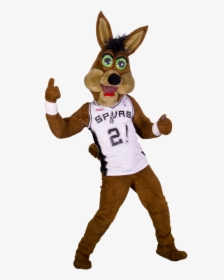 Coyote San Antonio Spurs Rh Nba Com Spurs Coyote Art - The Coyote, HD Png Download, Free Download