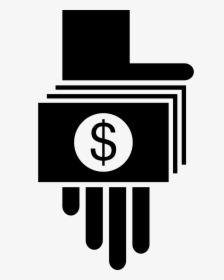 Hand With Bills - Bills Png File, Transparent Png, Free Download