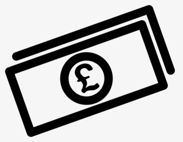 Pound Bills - Money Bill Icon Png, Transparent Png, Free Download