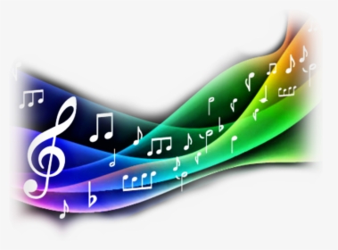#music Notes #music #notes #rainbow #colorful - Musical Notes In Color, HD Png Download, Free Download