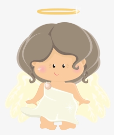 Transparent Angels Clipart - Angel Baby Girl Clipart, HD Png Download, Free Download