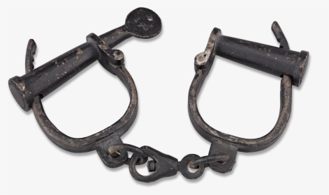 19th Century Prisoner Iron Handcuffs - Earrings, HD Png Download, Free Download