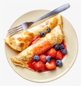 Omelette Png Transparent Image - Transparent Background Png Plate Of Breakfast Transparent, Png Download, Free Download