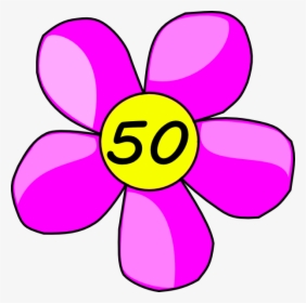 April Flower 50 - Flower Clip Art, HD Png Download, Free Download