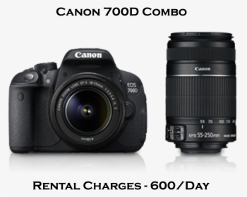 Canon Camera 700d Price , Png Download - Canon 700d Dslr Camera Price In India, Transparent Png, Free Download