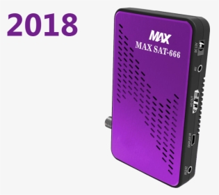 Max Sat-666 Digital Satellite Hd Receiver With 2 Rcu - Max Sat 666 Software, HD Png Download, Free Download