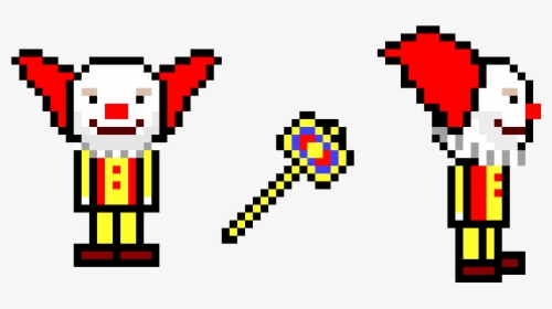 Clown Pixel Art, HD Png Download, Free Download