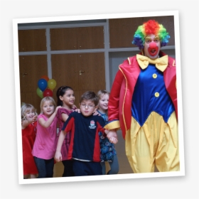 Clown With Kids, HD Png Download, Free Download