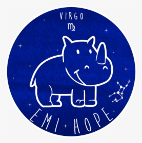 Virgo Long Sleeve T-shirt - Circle, HD Png Download, Free Download