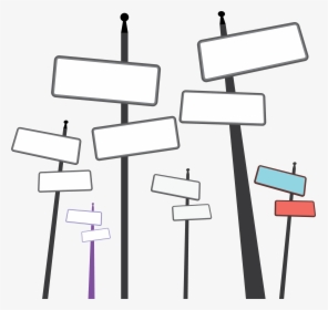 Simple Sign Pole Vector Dragonartz Designs - Vector Street Signs Png, Transparent Png, Free Download