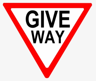Give Way Sign Clip Arts - Give Way Sign Clip Art, HD Png Download, Free Download