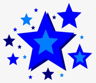 Transparent Blue Star Png - Stars Clip Art, Png Download, Free Download