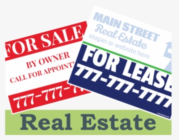 Real Estate Yard Signs , Png Download - Beach Cafe, Transparent Png, Free Download