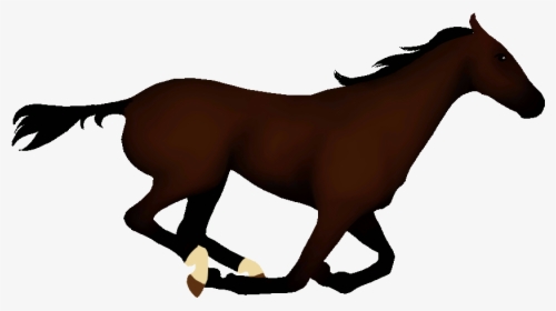 Horse Clipart Animation - Horse Running Gif Animation, HD Png Download, Free Download