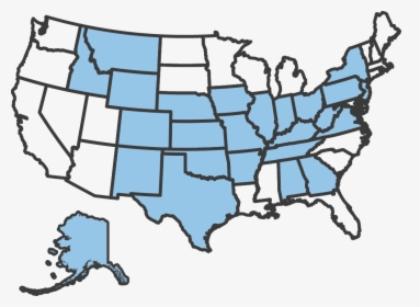 Map Range Atc Aquatic Toxicity Lab - Metamorphic Rocks In Us, HD Png Download, Free Download