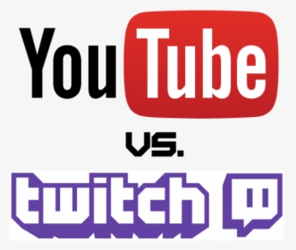Youtube And Twitch Transparent Logo, HD Png Download, Free Download