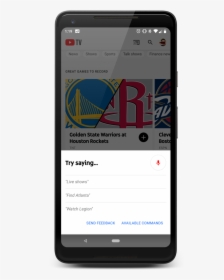 Youtube Tv Voice Commands - Golden State Warriors, HD Png Download, Free Download