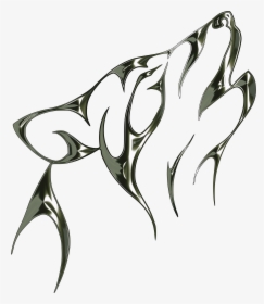 Tattoo Artist Wolfdog Drawing - Simple Native American Drawings, HD Png Download, Free Download