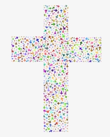 Colorful Cross Png, Transparent Png, Free Download