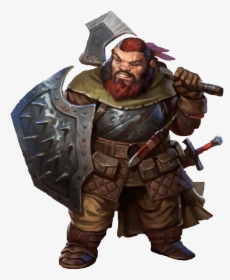 Pathfinder Roleplaying Game Dungeons & Dragons Dwarf - D&d Escobert The Red, HD Png Download, Free Download