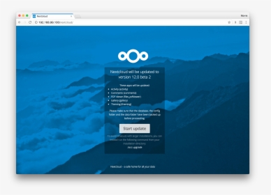 / Images/updater 9 Upgrade Page - Nextcloud Gallery, HD Png Download, Free Download