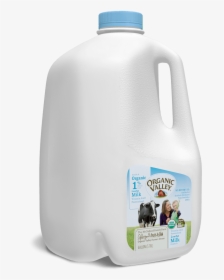 Milk Gallon Jug Png - Organic Valley, Transparent Png, Free Download