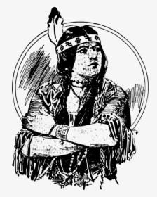 Human Behavior,art,monochrome Photography - Transparent Native American Png, Png Download, Free Download