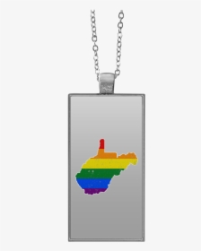 West Virginia Rainbow Flag Lgbt Community Pride Lgbt - Locket, HD Png Download, Free Download