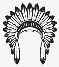 American Indian Png - Native American Headdress Clipart, Transparent Png, Free Download
