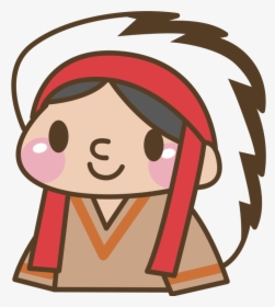 Native American - Indigenous Clipart, HD Png Download, Free Download