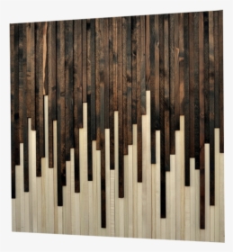 Scrap Wood Wall Design, HD Png Download, Free Download
