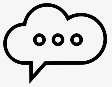 Cloud Chat Messenger Social - Chat Cloud, HD Png Download, Free Download