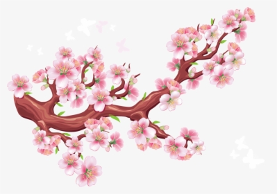 Transparent Cherry Blossom Branch Png - Anime Ninja Dress Up Game, Png Download, Free Download