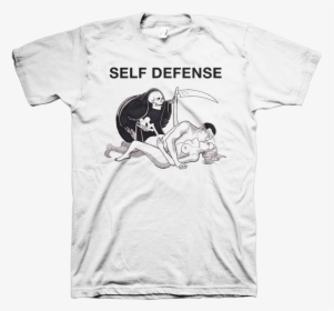 Self Defense Family "rigormortis - Birds In Row T Shirt, HD Png Download, Free Download