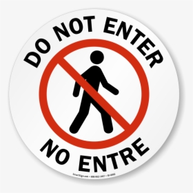 Transparent Do Not Sign Png - Please Don T Enter Sign, Png Download, Free Download