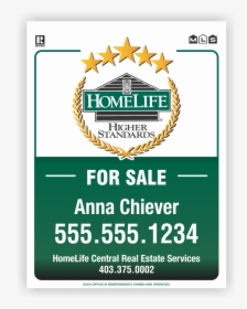 Homelife For Sale Sign - Homelife Realty, HD Png Download, Free Download