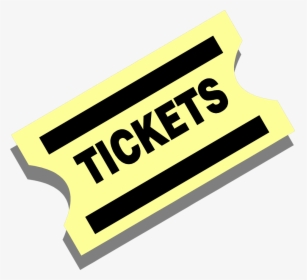 Ticket Raffle Cinema Clip Art - Tickets Clipart Transparent, HD Png Download, Free Download