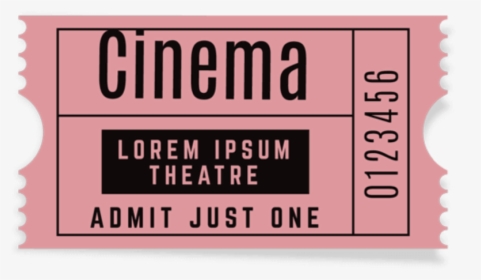 #pink #retro #80s #cinema #movie #ticket #square #tumblr - Clock, HD Png Download, Free Download