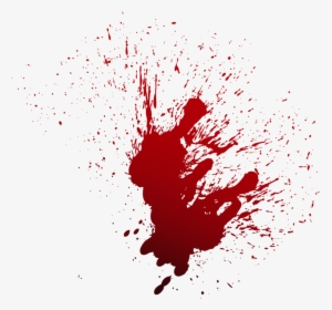 Blood Film Drawing - Blood Stain Png, Transparent Png, Free Download