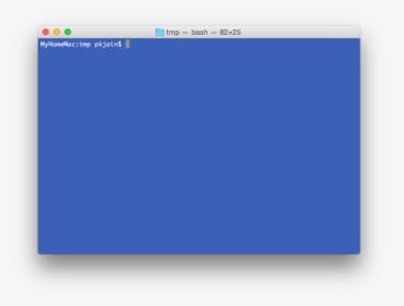 Mac Preview Animated Gif Terminal - Blue Terminal Mac, HD Png Download, Free Download