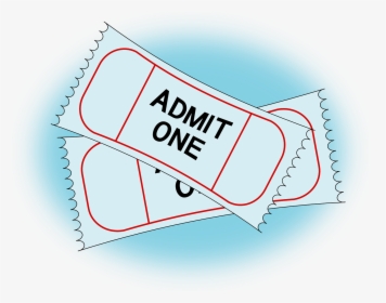 Movie Ticket Clip Art , Png Download Transparent Png - Movie Ticket Clip Art, Png Download, Free Download